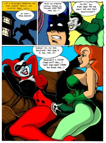 [Frank Strom] Harley X Ivy (Batman) [Colored] manga cover