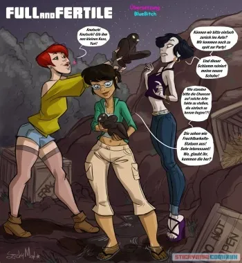 [Stickymon] Full and Fertile [German] [BlueBitch] manga cover