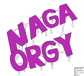 [Blackrain] Naga orgy manga cover