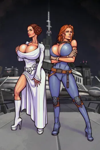 [Boobsgames] Leia and Mara (Star Wars) [Ongoing] manga cover