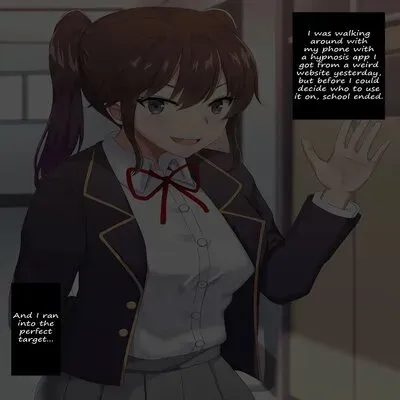 Sassy JK's Hypnotised Blowjob [Original] manga cover