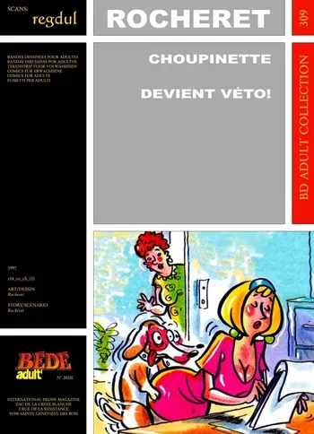 [Bédé Adult 309] Rocheret [= Éric Ronceray] - Choupinette : Devient Véto! manga cover