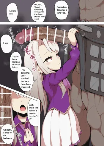 Illyasviel × Berserker-sei shori manga cover