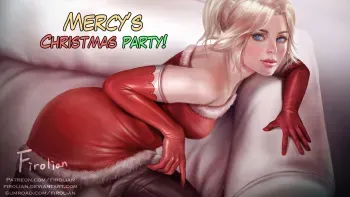 [Firolian] Mercy's Christmas party manga cover