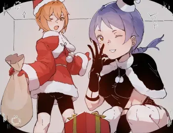 Christmas 2025 with Meili and Petra manga cover