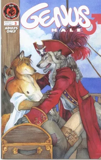 Genus Male 3 manga cover