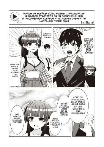 Diario de Sueños: Fuyuko y el productor manga cover
