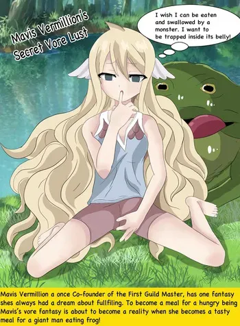 Mavis Vermillion Secret Vore Lust manga cover