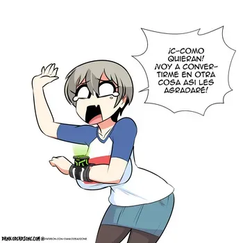 [DankoDeadZone] Uzaki-chan has an Omnitrix | Uzaki-chan tiene un Omnitrix (Uzaki-chan wa Asobitai, BEN10) [Español] [HGnF] manga cover