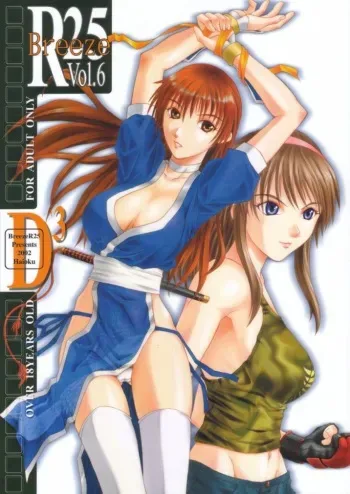 (CR31) [BREEZE (Haioku)] R25 Vol.6 D^3 (Dead or Alive) manga cover