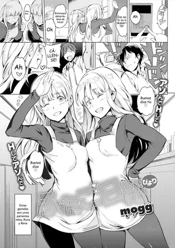 [Mogg] Futa go biyori english manga cover