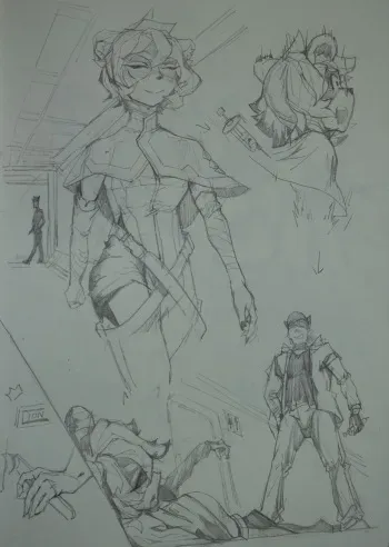 [太阳与星舰] 槐琥皮 manga cover