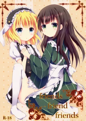 (C89) [Atelier Hinata (Hinata Yuu)] friends-friend-friends (Gochuumon wa Usagi desu ka?) [Spainsh] [Data Scanlation] manga cover