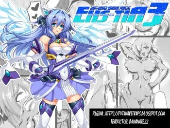 [Lusterise (Ikameshi)] Kouyoku Senki ExS-Tia 3 - Tokuten shoosasshi manga Light-winged warrior princess ExS-Tia 3 ESP manga cover