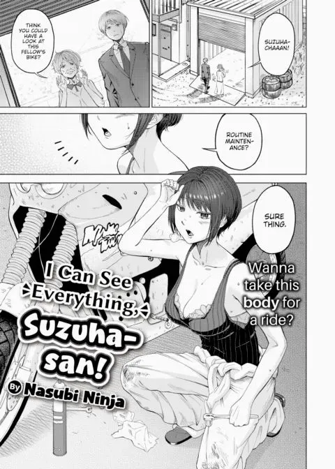 I Can See Everything, Suzuha-san! manga cover