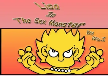 [WDJ] The Sex Monster (The Simpsons) manga cover