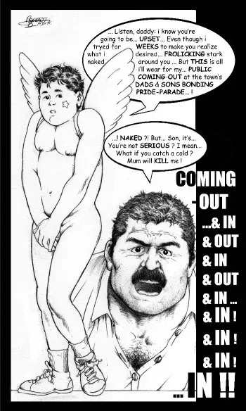 [Bruno B.] Coming-out... & in & out & in & out & in... & IN! & IN! & IN!... IN!! manga cover