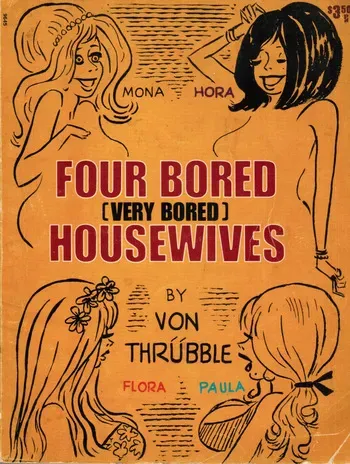 Four bored housewives manga cover