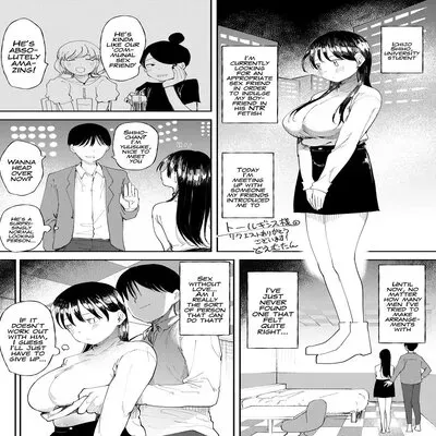 NTR Seiheki No Kanojo No Tame Ni Sex Friend Wo Sagasu Joshi Daisei-chan [Original] manga cover
