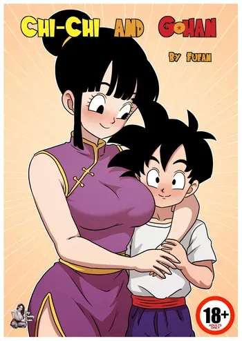 [Fufan] A break from studying｜Chichi y Gohan (Dragon Ball Z) manga cover