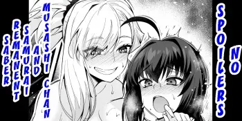 Netabare Nashi Musashi-chan to Samurai Remnant Saber manga cover