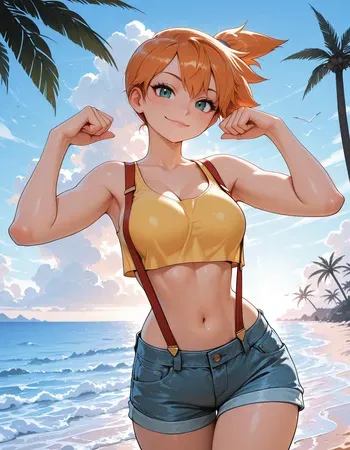 (Carmin Roux) MISTY POKEMON ( AI GENERATED ) P1 [AI Generated] manga cover