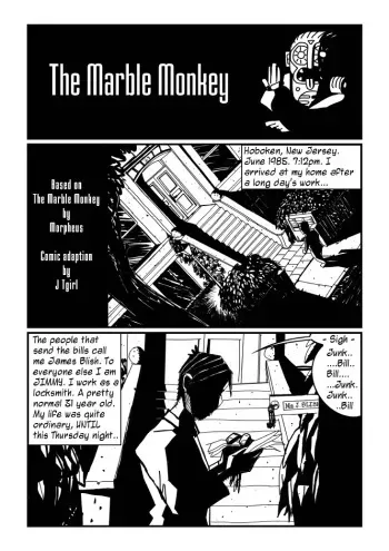 [J Tgirl] The Marble Monkey manga cover