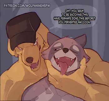[Wolfanine] Late Night Intrusion manga cover