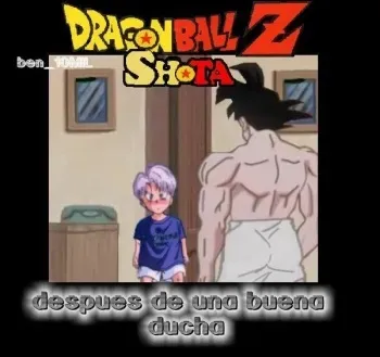 [Ben10mil] After a Good Shower (Spanish) [Dragon Ball Z] [Shota] manga cover