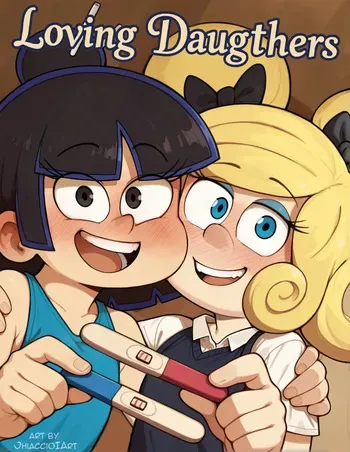 [Jhiaccio] Loving Daughters (The Loud House) manga cover