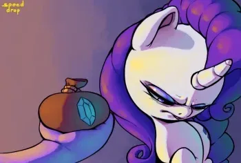 [speeddrop] Rarity Head (My Little Pony Friendship is Magic) manga cover