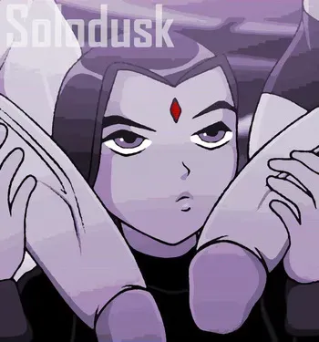 [SoloDusk] Raven, Starfire and Blackfire (Teen Titans - Animated) manga cover