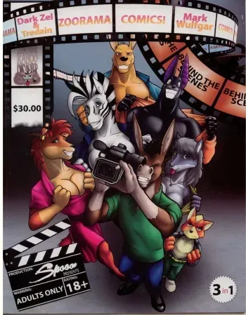 [Darkzel, Mark Wulfgar, Nexus Jubatus] Zoorama: Color Special manga cover