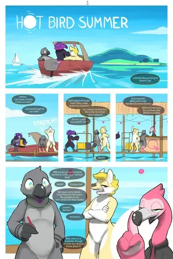 Hot Bird Summer [Sexotheque] manga cover