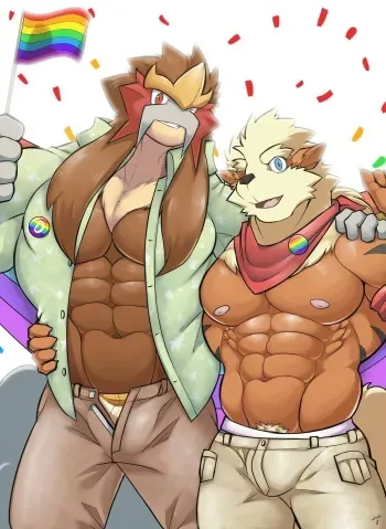 Arcanine Windy Sex Modeler manga cover