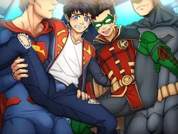 [Suiton00] Super Sons - Damian X Jon #2 manga cover