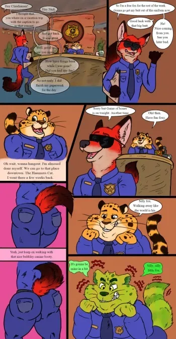 [Wolfbear303] Zootopia Police (Zootopia) manga cover