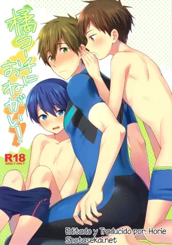 (Splash! 11) [Monukenokara (Mossan)] Makoto Coach ni Onegai! | Please, Coach Makoto! (Free!) [Spanish] [Horie] manga cover