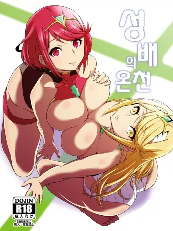 [Shiroi Yami (k-you)] Seihai no Yu | 성배의 온천 (Xenoblade Chronicles 2) [Korean] [Digital] manga cover