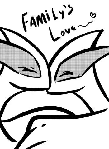[Dark-Moltres] Family's Love (Pokemon) manga cover