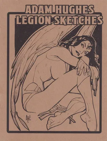 [Adam Hughes] Legion Sketches manga cover