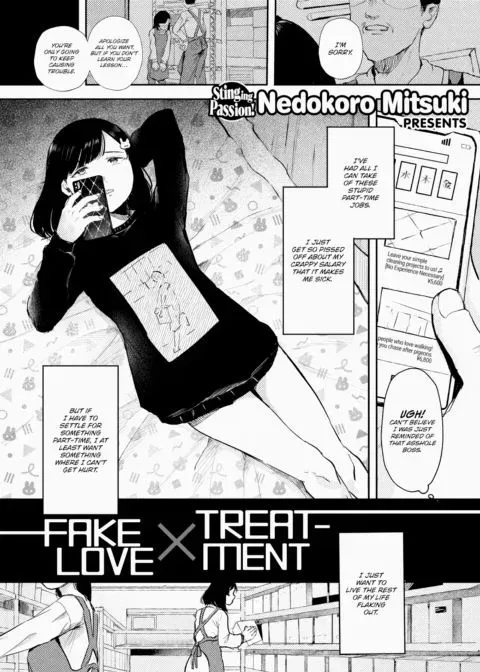 Fake Love X Treatment manga cover