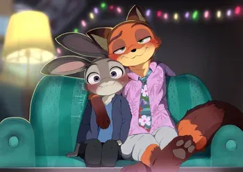 [DAGASI] Saikou no Aibou ni Natta Yoru (Zootopia) manga cover