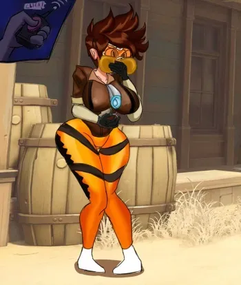 [Vomitklok] Tracer's Very Sick Day (Overwatch) manga cover