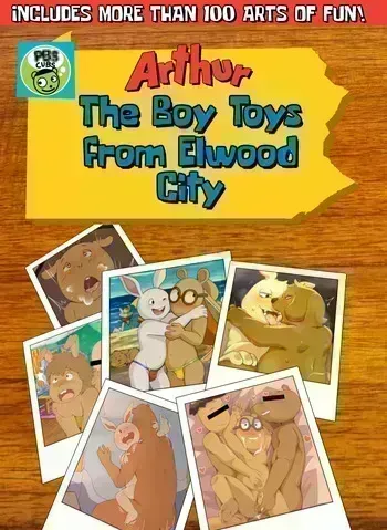 The Boy Toys from Elwood City (Arthur) manga cover