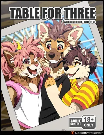 [PeppermintHusky (Roanoak/Ace)] Table for Three: Remix - Chapter 1 (W/ Extras) manga cover