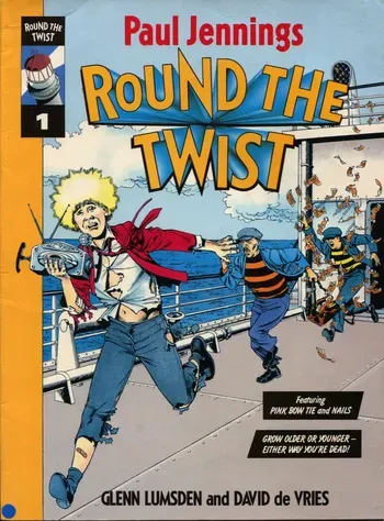 Round The Twist : Pink Bow Tie manga cover