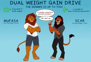 Dual WG Drive - Mufasa VS Scar manga cover
