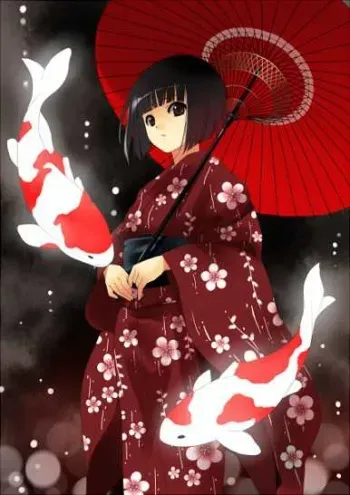 Japanese clothes (kimono, yukata) #2 manga cover