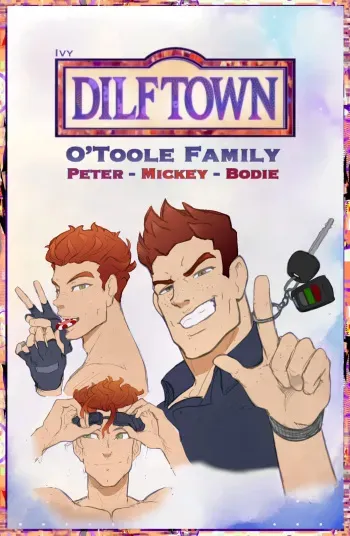 Dilftown Comic - O'toole Family manga cover